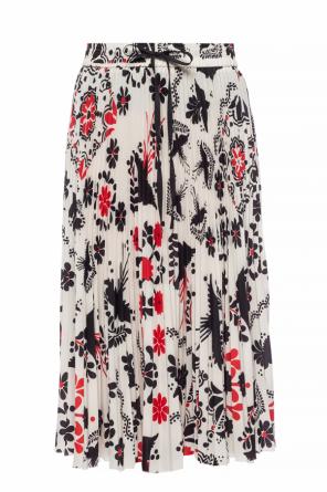 Pleated skirt with a printed pattern, zdjęcie 1 Pleated skirt with a printed pattern od Red Valentino
